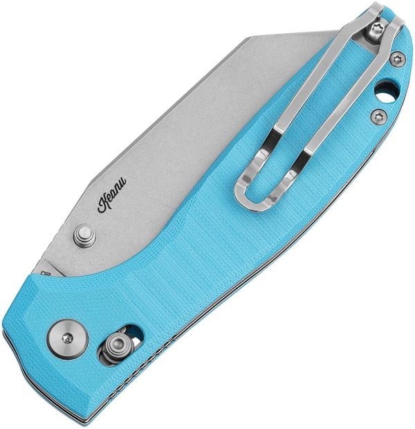 Bestech Liger Bar Lock Light Blue G10 Wharncliffe
