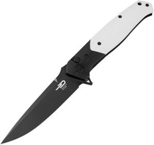 Bestech Swordfish Button Lock Black PVD 14C28N