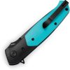 Bestech Swordfish Button Lock PVD Teal G10