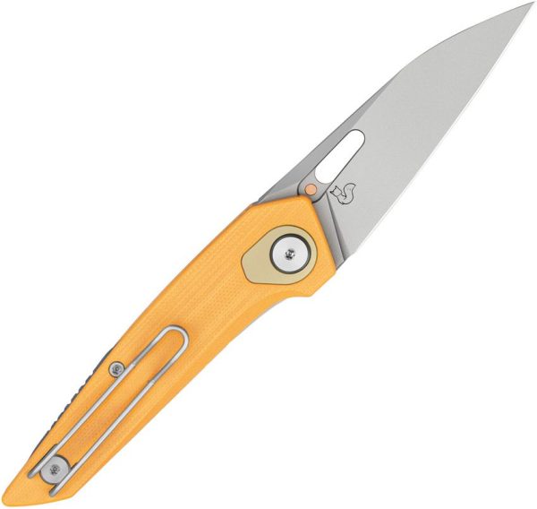 Bestech VK-Void M-Cut Linerlock - Yellow G10