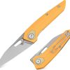 Bestech VK-Void M-Cut Linerlock - Yellow G10