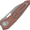 Bestech VK-Void M-Cut Linerlock - Brown G10