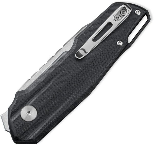 Bestech Toddler Linerlock Folding Knife - Black G10