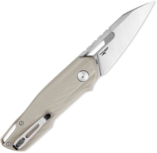 Bestech Toddler Linerlock Folding Knife - Desert Tan G10