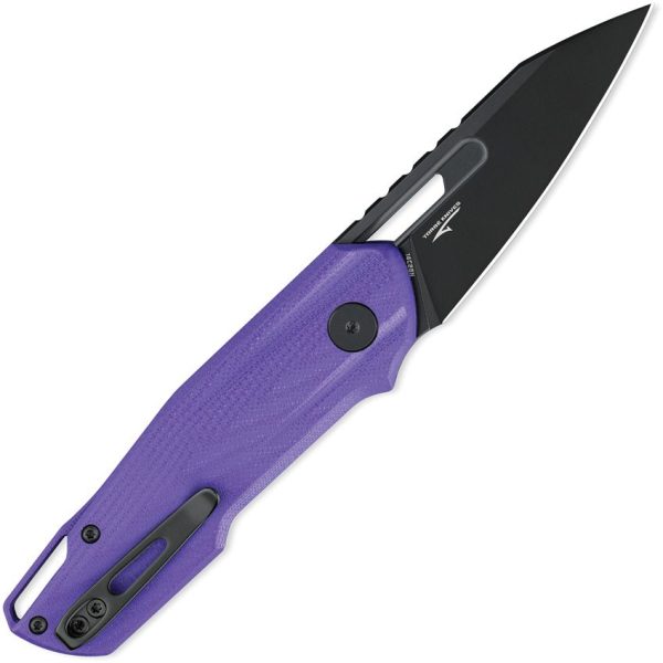 Bestech Toddler Linerlock Folding Knife - Purple G10