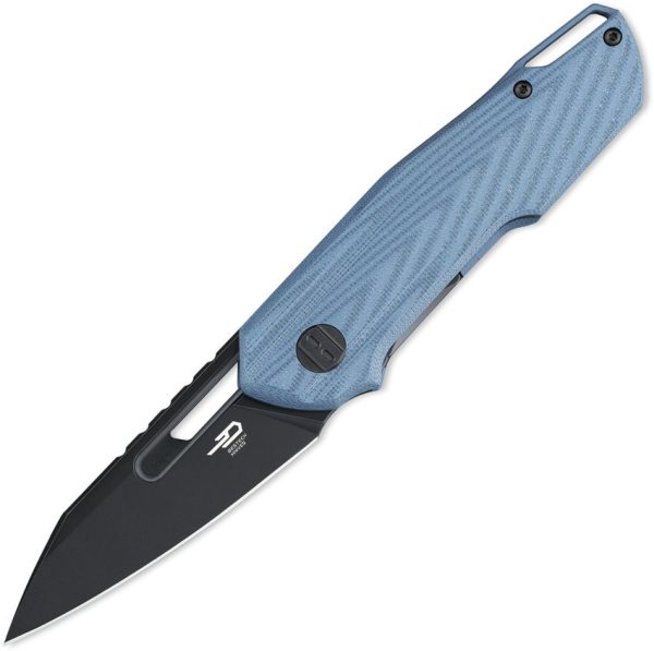 Bestech Toddler Linerlock Blue/Gray G10 Folding Knife