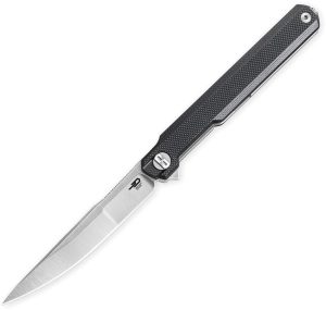 Bestech Duoz Linerlock Black G10 EDC Knife