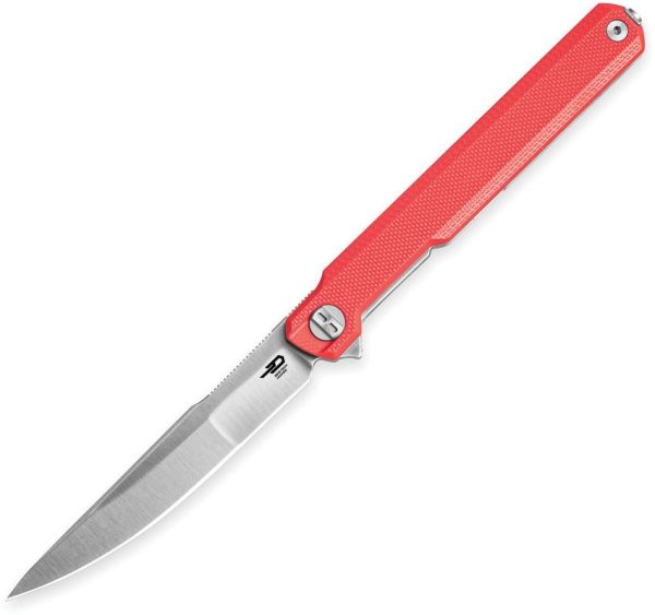 Bestech Duoz Linerlock Red G10 EDC Knife
