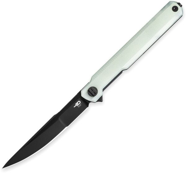 Bestech Duoz Linerlock Jade G10 EDC Knife