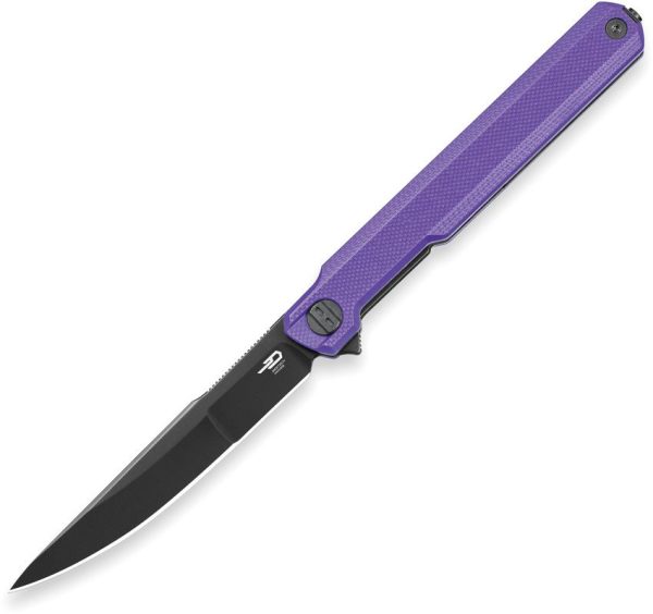 Bestech Duoz Linerlock Purple G10 EDC Knife