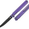 Bestech Duoz Linerlock Purple G10 EDC Knife
