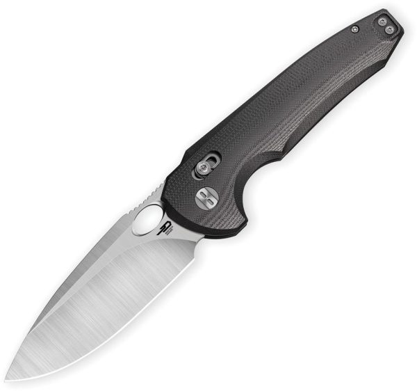 Bestech Noctar Crossbar Lock Black G10 Drop Point