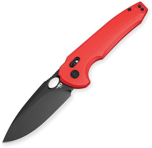 Bestech Noctar Crossbar Lock Red G10