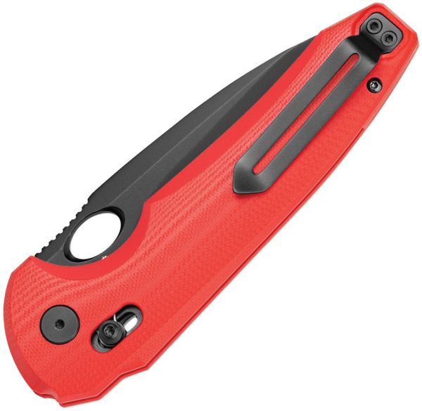 Bestech Noctar Crossbar Lock Red G10