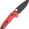 Bestech Noctar Crossbar Lock Red G10