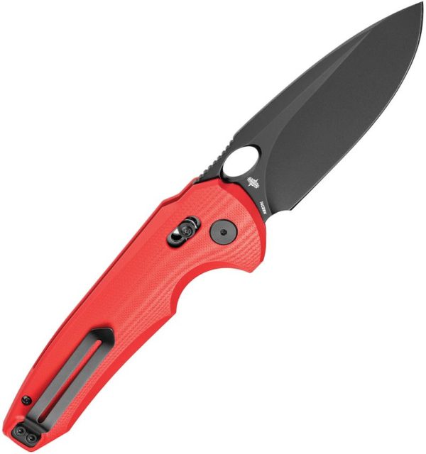 Bestech Noctar Crossbar Lock Red G10
