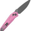 Bestech Mothus Crossbar Lock Pink G10 Folding Knife