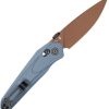 Bestech Mothus Crossbar Lock Blue-Gray G10 Folding Knife