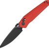 Bestech Mothus Crossbar Lock Red G10 Folding Knife