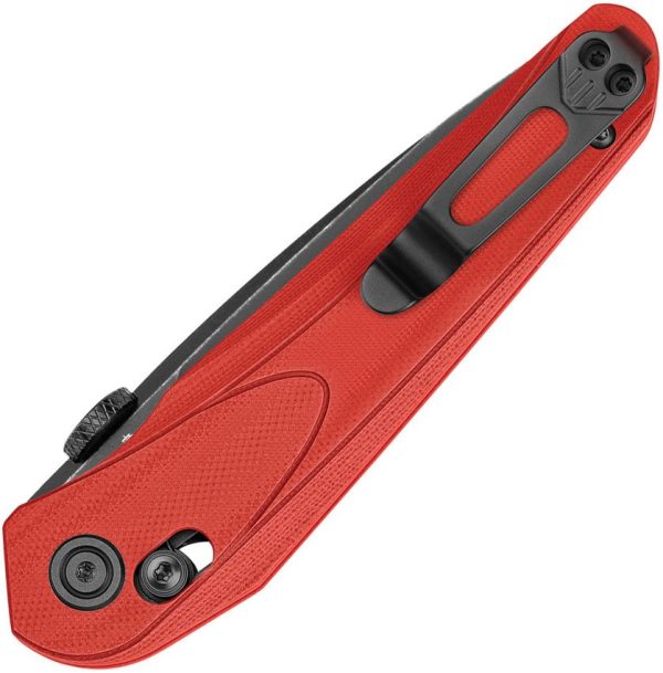 Bestech Mothus Crossbar Lock Red G10 Folding Knife