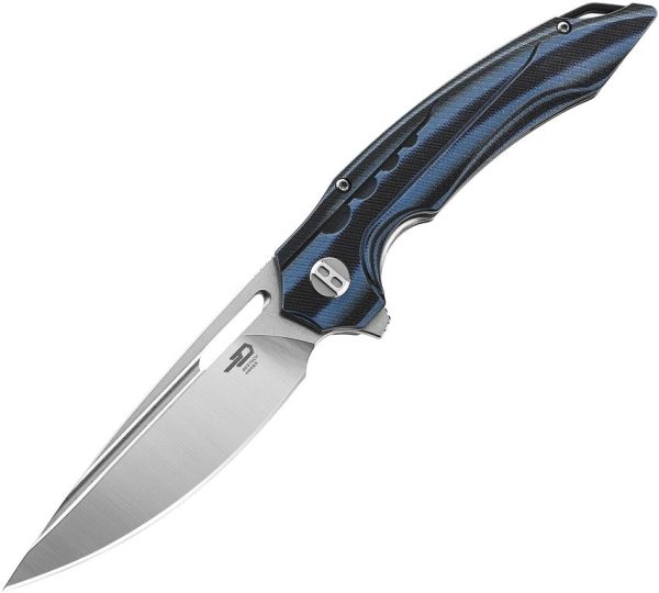 Bestech Ornetta Linerlock Black/Blue Bohler N690 Knife