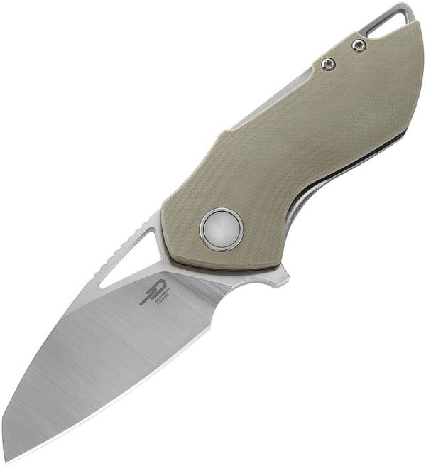 Bestech Riverstone Linerlock Champagne G10 Folding Knife