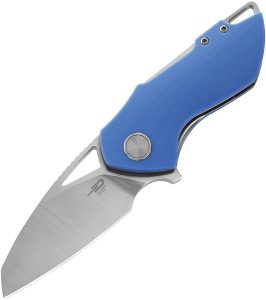 Bestech Riverstone Linerlock Blue G10 Folding Knife