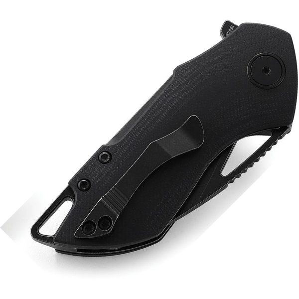 Bestech Riverstone Linerlock Black Stonewash Blade