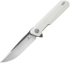 BTKMK01G.jpg Bestech Bestechman Dundee Linerlock - White G10 D2