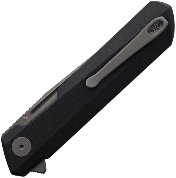 Bestech Bestechman Dundee Linerlock - Black G10 M-Cut PVD