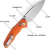 Bestech Ronan B-Lock Orange G10 Folding Knife