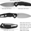 Bestech Ronan B-Lock Stonewash Black G10