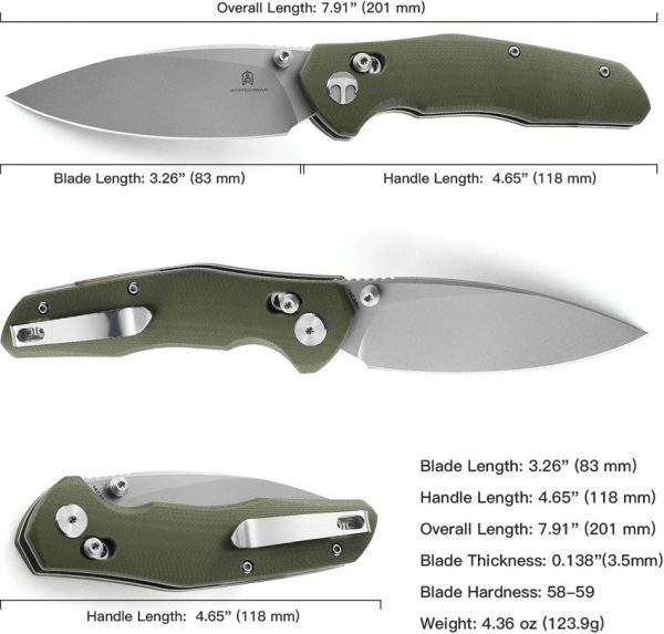 Bestech Ronan B-Lock Stonewash OD Green
