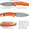 Bestech Ronan B-Lock Stonewash Orange G10
