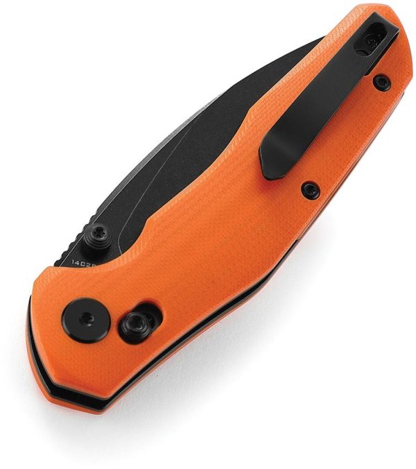 Bestech Ronan B-Lock Black Stonewash Orange