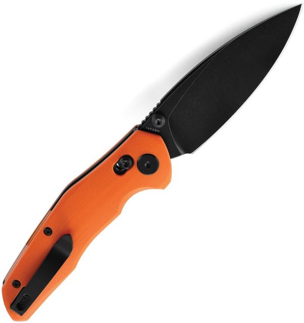 Bestech Ronan B-Lock Black Stonewash Orange