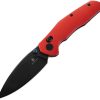Bestech Ronan B-Lock Red G10 Black Stonewash