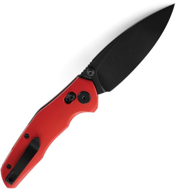 Bestech Ronan B-Lock Red G10 Black Stonewash
