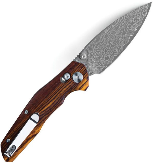 Bestech Ronan B-Lock Damascus Rosewood Folding