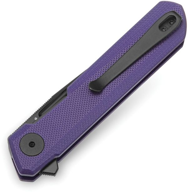 Bestech Mini Dundee Linerlock Purple PVD Coated D2 Knife