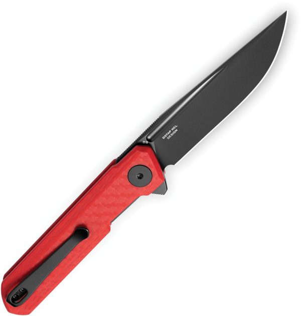 Bestech Mini Dundee Linerlock Red G10