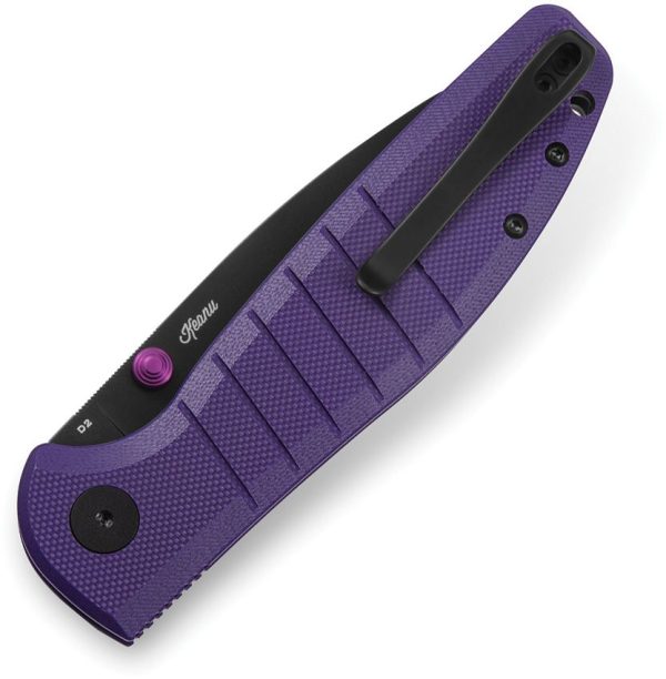 Bestech Goodboy Buttonlock Purple G10