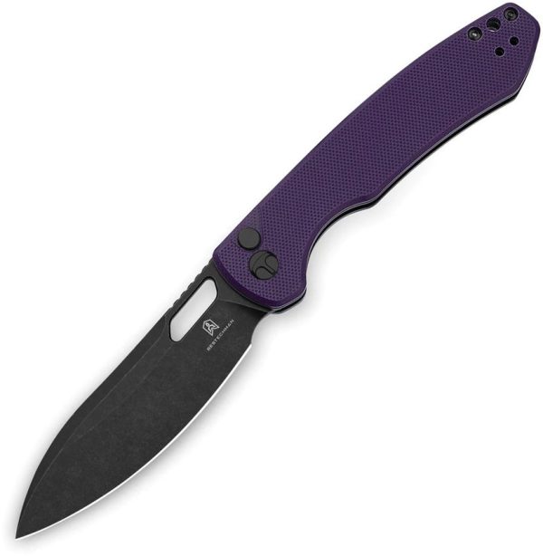 Bestech Firebird Buttonlock Purple G10