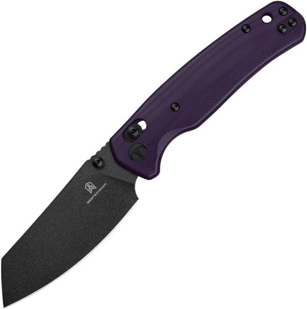 Bestech Cicada's Wing B-Lock Purple G10 Folding Knife