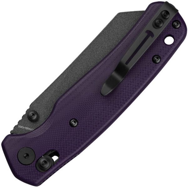 Bestech Cicada's Wing B-Lock Purple G10 Folding Knife