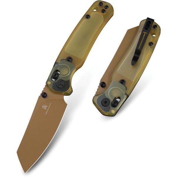 Bestech Cicada's Wing B-Lock Ultem Handle Folder
