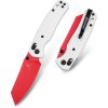 Bestech Cicada's Wing B-Lock White G10 Red Blade