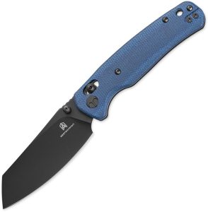BTKMK06M4.jpg Bestech Cicada's Wing Bar Lock Blue PVD Reverse Tanto