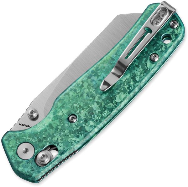 Bestech Cicada's Wing B-Lock Titanium Green Handle