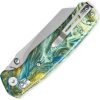Bestech Cicada's Wing B-Lock Green Marbled Resin Knife